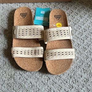 Reef cushion woven vista women’s 9 tan asst jg